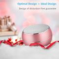 NUBWO Portable Bluetooth Speakers with Mic, Hands-free Function, Built-in Mic, Enhanced Bass for iPhone, iPad, Blackberry, Samsung and More (Rose Gold). 