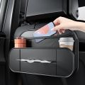 Car Storage Pocket | Car Organizer Backseat | Behind Seat Car Organizer With Paper Towel Outlet Design For Water Bottle Phone. 