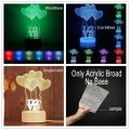【AiBaby Store】（NEW）Liverpool Chelsea Manchester Arsenal 3D Night Light FA Club Bedside Table Lamp Bedroom Gift for Boys. 