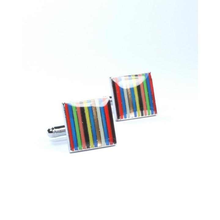 High Quality Multicolour Cufflinks for Men - CU-0154 by Ifsha Mart