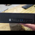 HP G1 800 Mini PC with 8GB RAM, 500GB HDD, and Wi-Fi | USSF Size. 