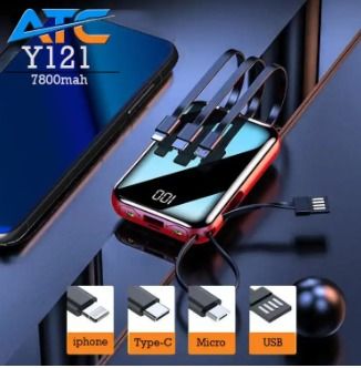 ATC Y121 7800mah Power Bank | Pocket Size Power Bank