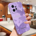 Hontinga for Redmi Note 12 4G Back Cover Colorful Butterflies All-inclusive Film Hard Phone Case Camera Protection Mobile Cover. 