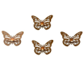 Pack of 4 Decorative Butterfly Wall Shelf, Decoration Candlestick, Wall Décor Ideas, Wooden Wall Shelves. 