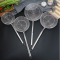 Pakora Frying Strainer Stainless Steel Ladle Food Frying Spoon With Long Handle For Home Kitchen Fried Kitchen Restaurant. 