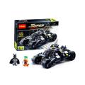 Batman Batmobile - Building Blocks Set - Black Lego_ Blocks Set Building Blocks Batman and Joker Pieces Building Blocks for Kids Construction Le go Decool JiSi. 