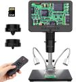 Andonstar HDMI Digital Microscope 2000x  with 7 Inch LCD 3 Lens 2160P UHD Video Record AD246S-M. 