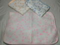 3pcs infant baby diaper changing mat protector water proof urine proof. 