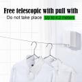 Wall Mounted Drying String Retractable Clothesline Heavy Duty Rope 4.2M. 