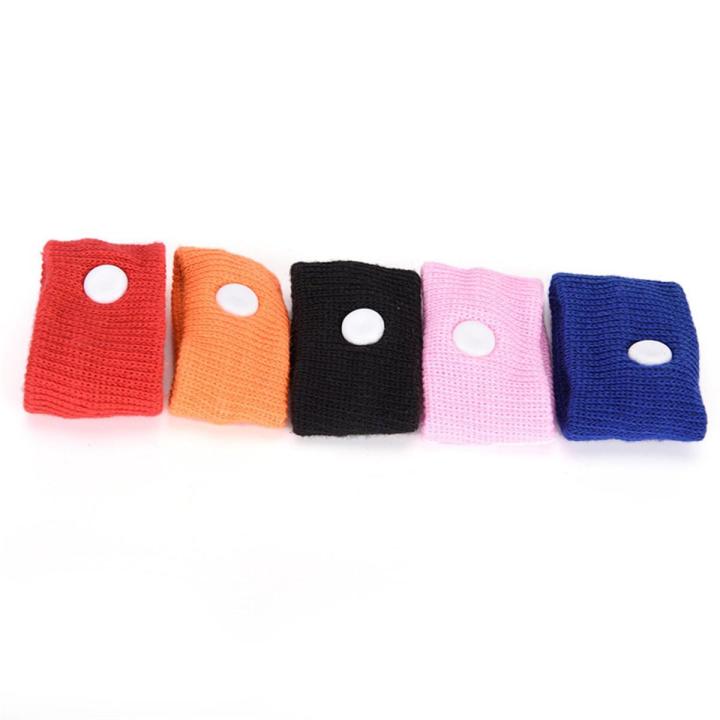 【KuaKe Mall】1PCS Colorful Morning Sickness Wrist Band Bracelet Anti Sick Ship Plane Cotton Reusable Wristband