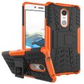 【BestGO】Armor Case for Lenovo A6000 Tough Rugged TPU + PC Dual Layer Protective Case with Kickstand Back Cover for Lenovo A6000 Hybrid Slim Fit Phone Case. 