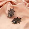 Halloween Gothic Ghost Spider Skull Earrings Female Horrified Funny Eardrop. 