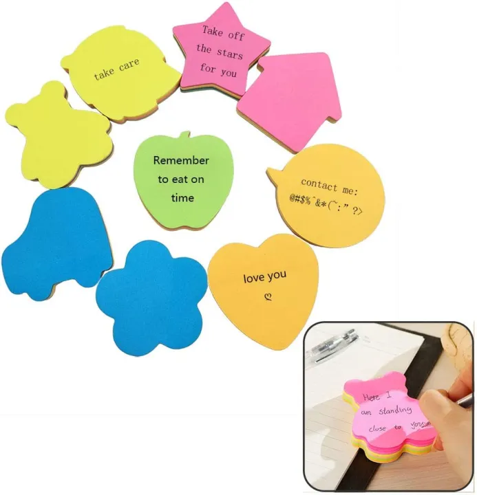 Different%20shapes%20sticky%20notes%20-%20Pack%20of%204%20-%20Multicolour%20sticky%20notepad%20sheets%20-%203"%20x%203"%20-%20Image%203