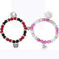RelaxHazbin Angle Bracelets for Couples Best Friend His and Her Anime Merch Cosplay Matching Bracelets Gifts for Women Men. 