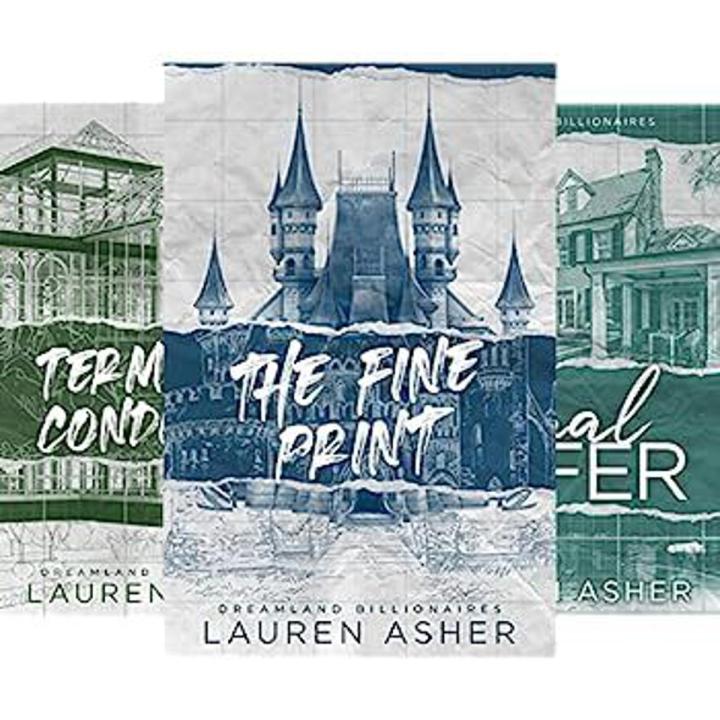 The Fine Print / Terms And Conditions / Final Offer (Dreamland Billionaires Series ) By Lauren Asher 3 Books Set