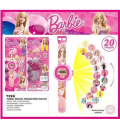 Barbi-e Projector Light Digital Watch For Kids, Kids Projector Wrist Watch 24 Images Increase your child mind creativity  through these images. 