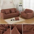 Quilted Sofa Covers - 5 Seater Sofa Runners - 3+1+1 - Cotton. 