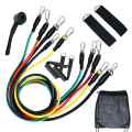 11 Pcs/Set Pull Rope - Latex Fitness Resistance Bands - Fitness Pull Ropes And Body Shaper Ropes. 