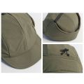 Outdoors Japanese Bomber Hat Warm Thick Ushanka Fur Hat Windproof Casual Lei Feng Hat for Men Women. 