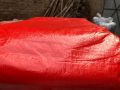 Plastic Tarpal 6'x8 ' Ft Cut Size, Double Coated PE, EAGLE EQ-3  Quality, Both Sides Orange Colour, Guaranteed Waterproof  suitable for outdoor use. Protects your goods from Rain and Sun. Durable Used For Car Cover , Floor Sheet , Shade Cover etc. 