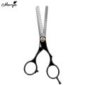 Monja Black Professional 6 Inch Stainless Steel Adjustable Thinning Scissors Cutting Shears Barber Styling Set Hairdressing Set. 