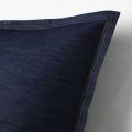 IKEA Sissil Cushion Cover Blue 65 X 65 Cm 100 Cotton. 