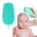 Exfoliating Bath Sponge，2 in 1 Loofah Sponge Gloves for Bath，Exfoliating Body Scrubber for Men and Women. 