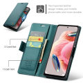 lthmy for Xiaomi Redmi Note 12 4G PU Leather Kickstand Wallet Magnetic Closure Flip Case Cover. 