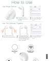 i7 & i12 Airpods  with Super Sound & High Quality  True Stereo Headphones with Built in Mic 10m Transmission Bluetooth Wireless Earbuds , Charging Case Sport Headset for all Bluetooth Smart devices.. 