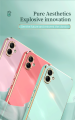 For Samsung Galaxy A06 Back Cover Luxury 6D Plating Shiny Stylish Phone Case Square Frame Soft Silicone Protective Cases Pouch for Girls Women. 