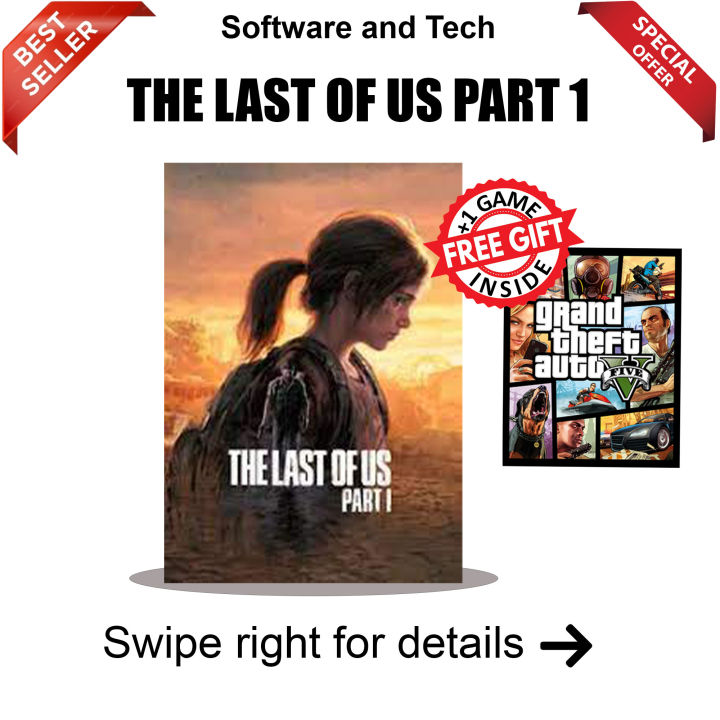 The Last of Us - Game For PC with free Gift (Google Drive/ Mediafire)