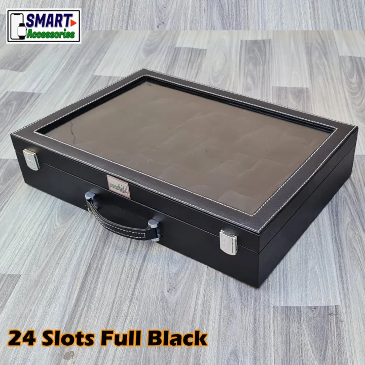24%20Slots%20and%2018%20Slots%20High%20Quality%20PU%20Rexine%20Leather%20Fabric%20Watch%20Display%20Storage%20Box%20Smart%20Watch%20Storage%20Case%20-%20Image%203