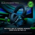 Razer BlackShak V2 Pro Wireless Gaming Headset: THX 7.1 Spatial Surround Sound - 50mm Drivers - Detachable Mic - for PC, PS5, PS4, Switch, Black. 