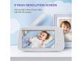 Baby Monitor, VAVA 720P 5" HD Display ( DIRTY BOX). 
