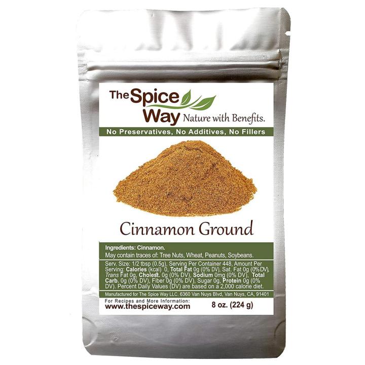 The Spice Way Cinnamon Ground - ( 8 oz ) a pure powder
