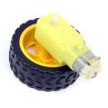 TT Motor Smart Car Robot Gear Motor and Wheel for Arduino DIY Kit Smart Car/Robot Car. 