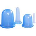 Silicone Massage Cups for Lymphatic or Facial Cupping سیلیکون سکشن مساج کپ سیٹ (Set of 4 cups). 