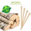 100PCS Wooden Wax Sticks Eyebrow, Lip, Nose Waxing Applicator Sticks for Hair Removal Disposable Depilation Spatula Wax Sticks. 