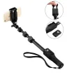 Original YunTeng 1288 Bluetooth Selfie Stick Extendable Handheld Monopod Tripod YT 1288 Portable Holder for Cameras and Phones. 