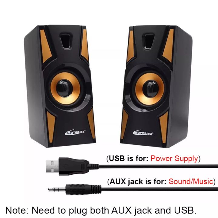 HT09A%20HOTMAI%20Portable%20Speaker%20Wired%20USB2.0%20Powered%20W/3.5MM%20AUX%20IN%20For%20Laptop/Mobile/MP4%20Subwoofer%20Sounds%20Extra%20BASS%20-%20Image%203