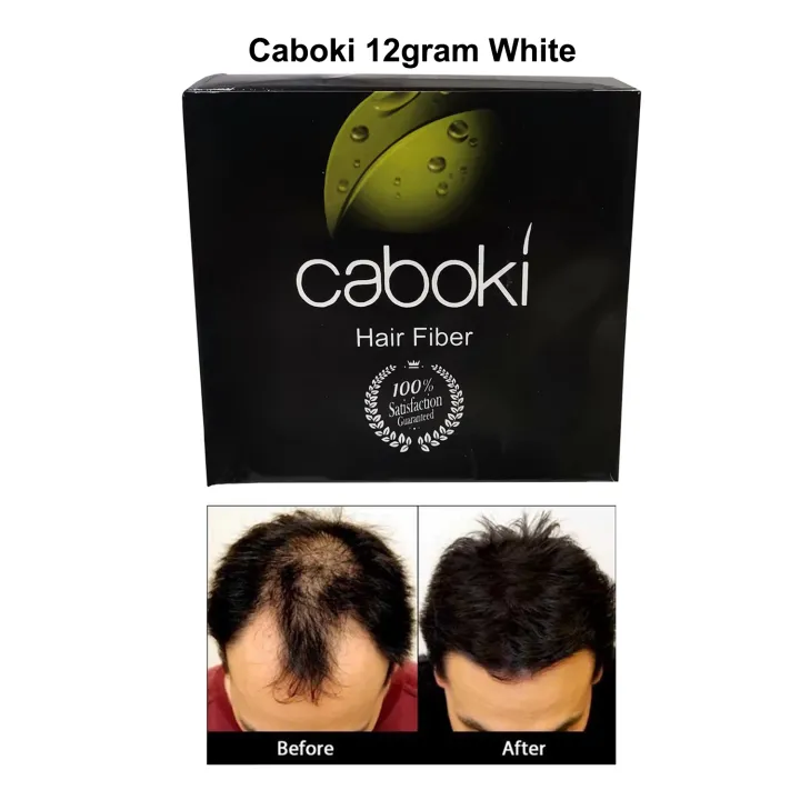 Caboci Hair Building Fiber – Instant Hair Thickening Powder for Men ...