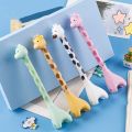 Stationery Kawaii Standing Giraffe Pen Funny Pretty Aesthetic Giraffe Gel Pen 0.38mm Creative Cute Writing Pen School Office Supply. 