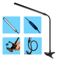 JDXHLAU Clip-on LED Easel Light with ClearSun LED Technology,Clamp Light, Adjustable and Flexible Neck for Precision Lighting. 