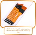 keep smiling 7Pcs Paintbrush Art Paintbrush Wooden Art Accessories Brush Paint Brush Painting Supplies Painting Brush kit Oil Paintbrush Paint Brushes Acrylic Paint Brush. 