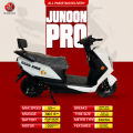 Road King Junoon Pro Electric Scooter - 1200W Motor, Graphene Battery, 65 km/h Speed, Digital Meter. 