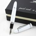 JINHAO 159 Broad 18KGP 0.5mm Nib Fountain Pen white colours Fashion pens. 