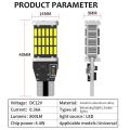 T10 T15 W16W LED Bulbs High Power 45pcs 4014SMD Super Bright 1200LM Replace For Car Reversing Light White. 