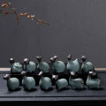 Animal Miniature Glazed Polished Cute Ceramic Animal Figurine. 