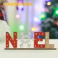Christmas Decoration Wood Southeast Asian Christmas Wooden Table Decorations Santa Claus Snowman Snowflake Festive Holiday Ornaments Gifts Wooden Christmas Ornament. 