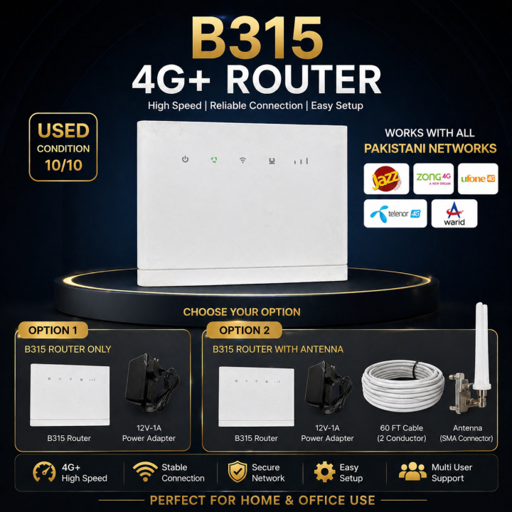 B315 Internet 4G router | Daraz.pk